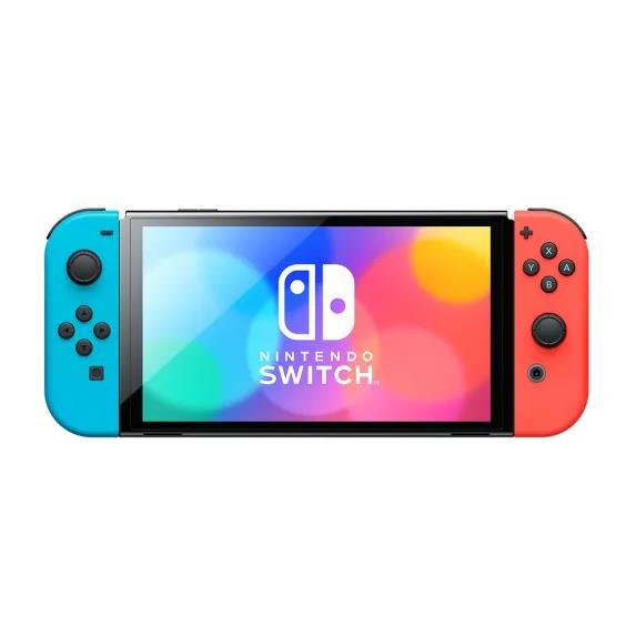 Nintendo Switch OLED Model Console (Neon) - JB Hi-Fi NZ