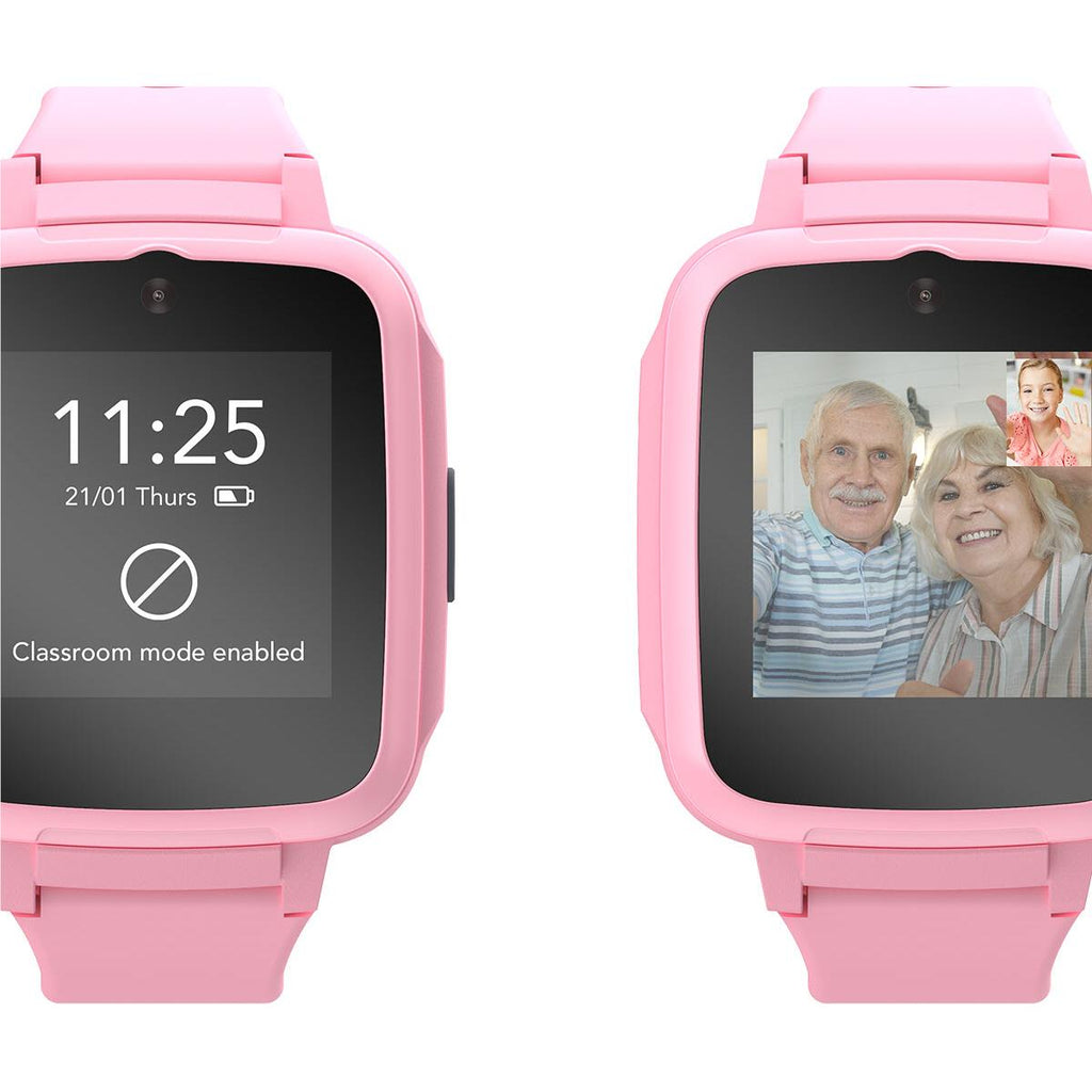 Pixbee Kids 4G Video Smart Watch with GPS Tracking (Pink) JB Hi