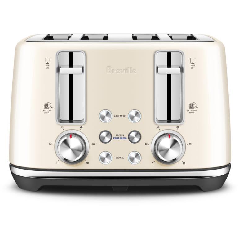 Breville the ToastSet Slice Toaster (Cream) JB Hi-Fi NZ