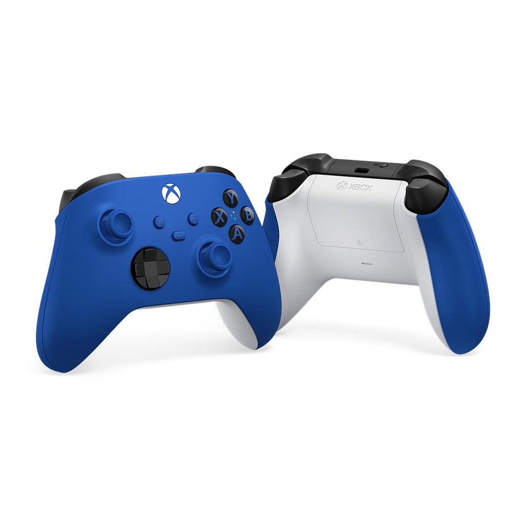 XBOX ワイヤレスコントローラー(SHOCK BLUE) Amazon.co.jp: 【純正品】Xbox ワイヤレス コントローラー