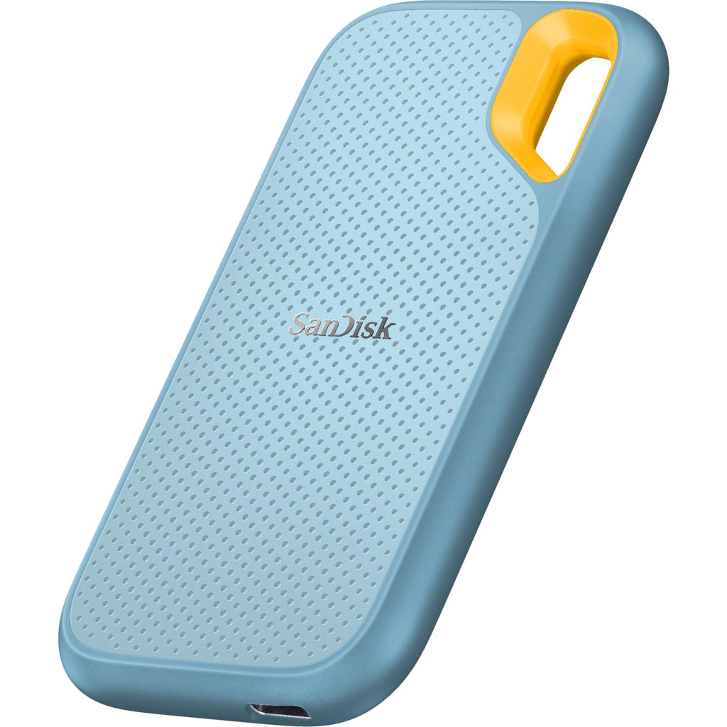 SanDisk E61 Extreme Portable SSD Drive (1TB) [Sky Blue] JB Hi-Fi NZ