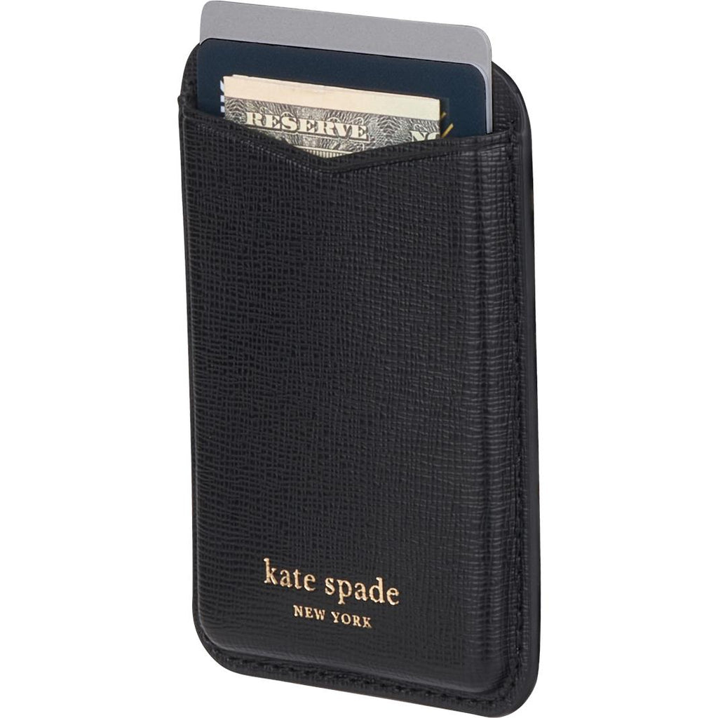 kate spade new york Magnetic Card Holder works with MagSafe (Black