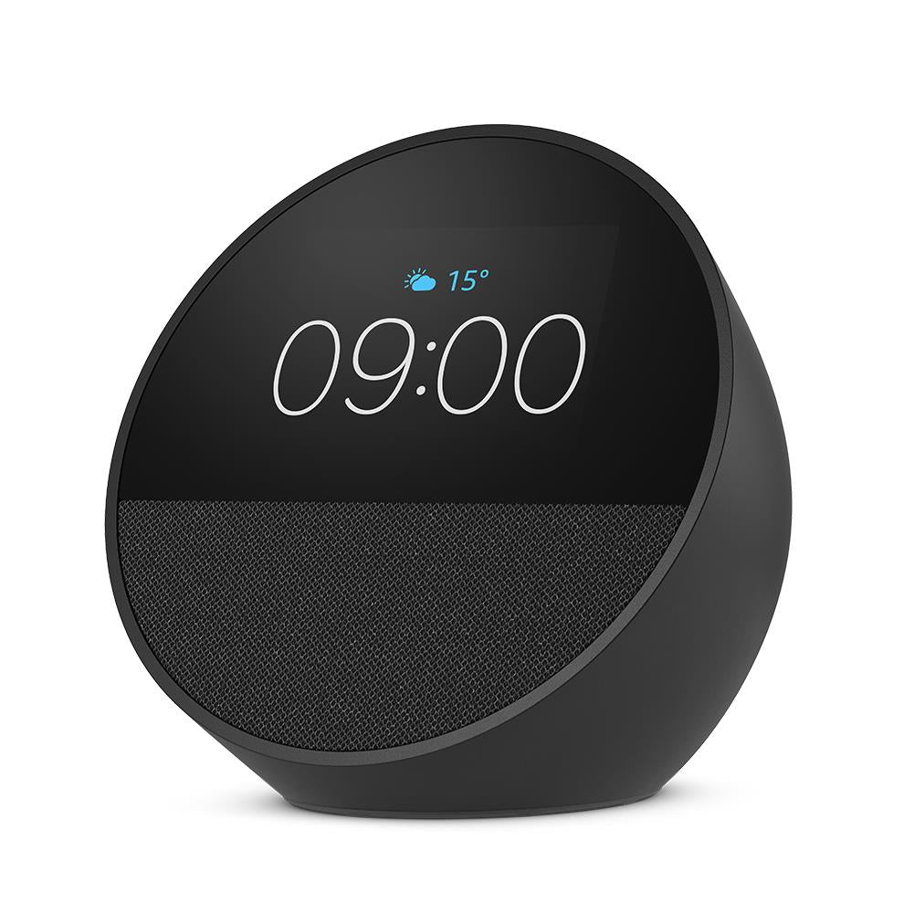 Amazon Echo Spot (Black)[2024] - JB Hi-Fi NZ
