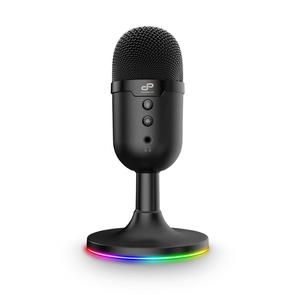 PowerPlay Gaming Condenser Microphone (Black) JB Hi-Fi NZ