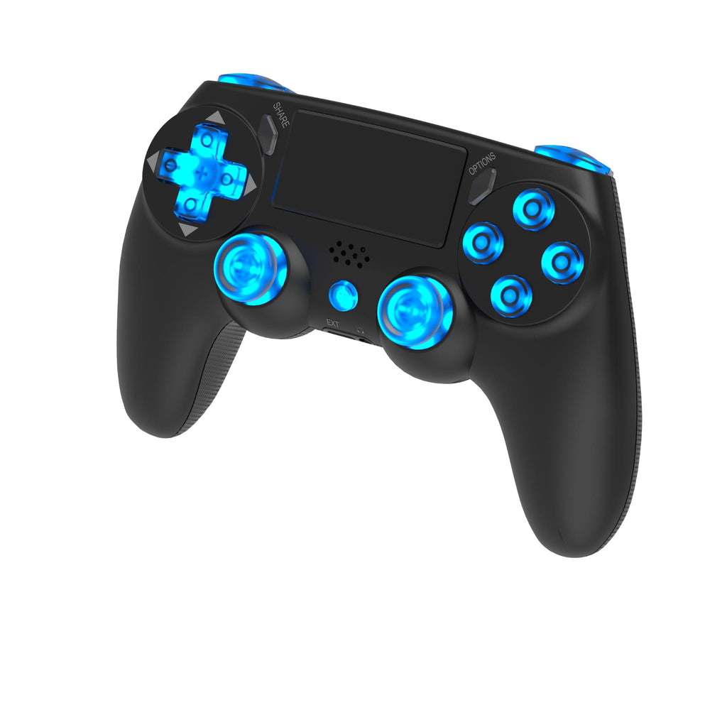 Playmax Wireless Controller V2 for PlayStation 4 (Black RGB