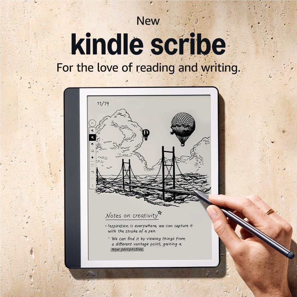 Kindle Scribe 16GB with Premium Pen (2024) - JB Hi-Fi NZ