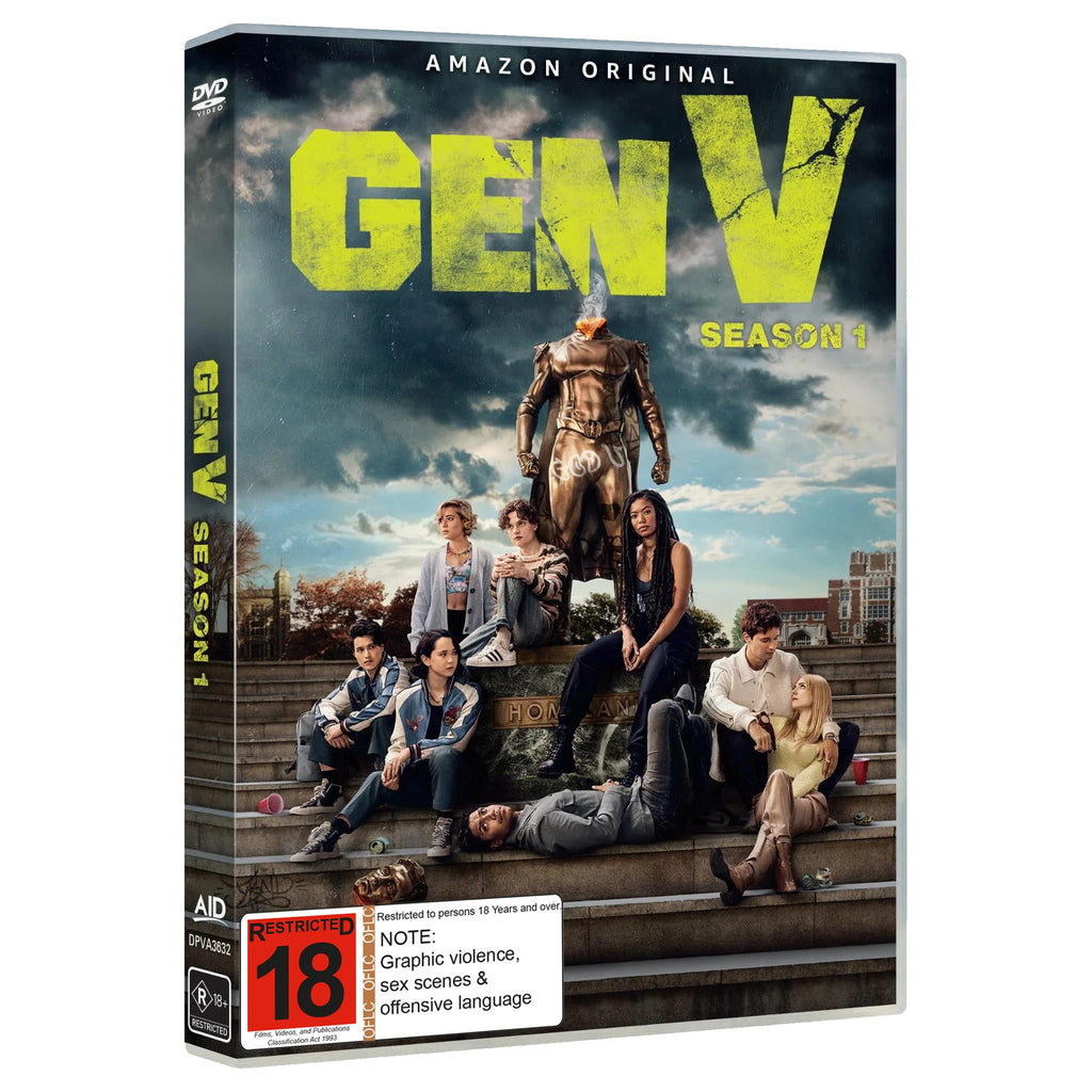 日本統一 DVD SUPER VALUE PACK 1 & 2 Gen V - Season 1 - JB Hi-Fi NZ