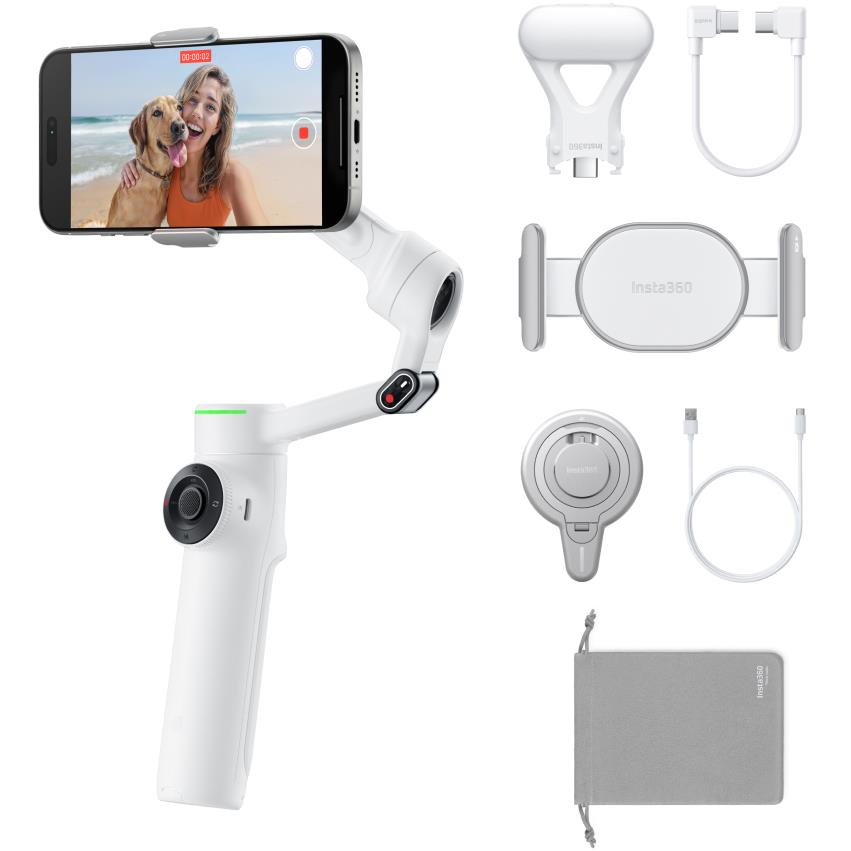 【美品】Insta360 Flow 2 Pro クリエイターキット ホワイト Amazon | Insta360 Flow 2 Pro クリエイターキット ホワイト - 業界初