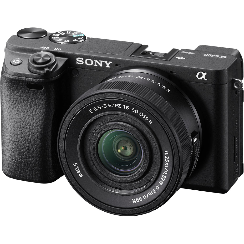 Sony Alpha 6400 Mirrorless E-mount APS-C Camera with 16-50mm2 Power Zoom Lens