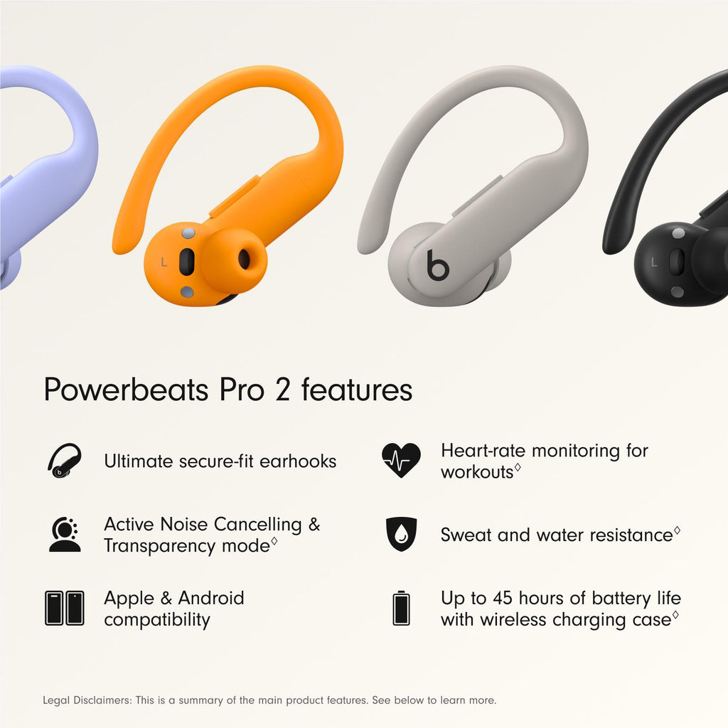Beats Powerbeats Pro 2 High-Performance Earbuds (Quick Sand) - JB