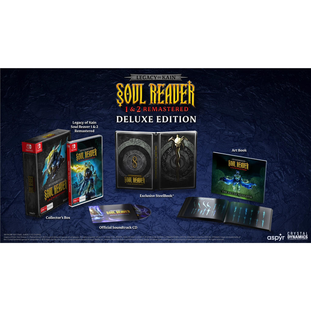 Legacy of Kain: Soul Reaver 1 & 2 Remastered Deluxe Edition - JB