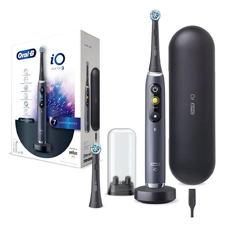 Oral-B iO Series 9 Electric Toothbrush (Black Onyx) - JB Hi-Fi NZ