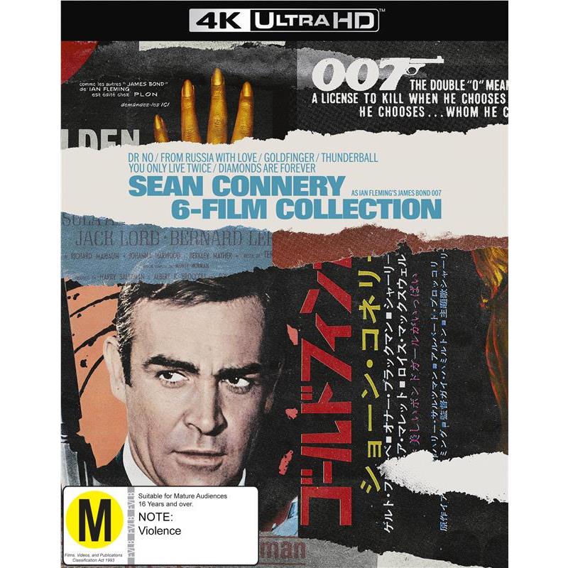 James Bond - Sean Connery Collection - JB Hi-Fi NZ