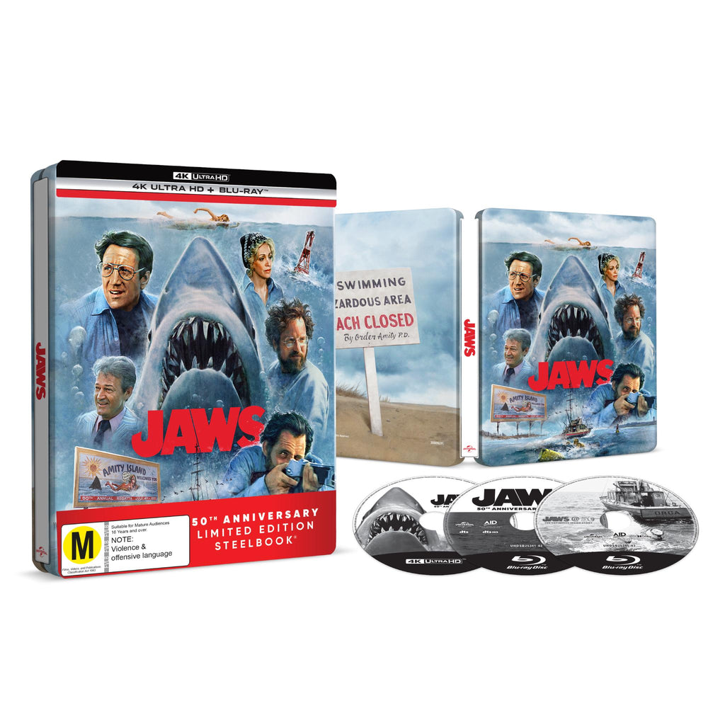 Der Weisse Hai 4K 50th Anniversary Steelbook Edition 4K UHD + Blu-ray + Bonus Blu-ray Blu-ray - Kommentare