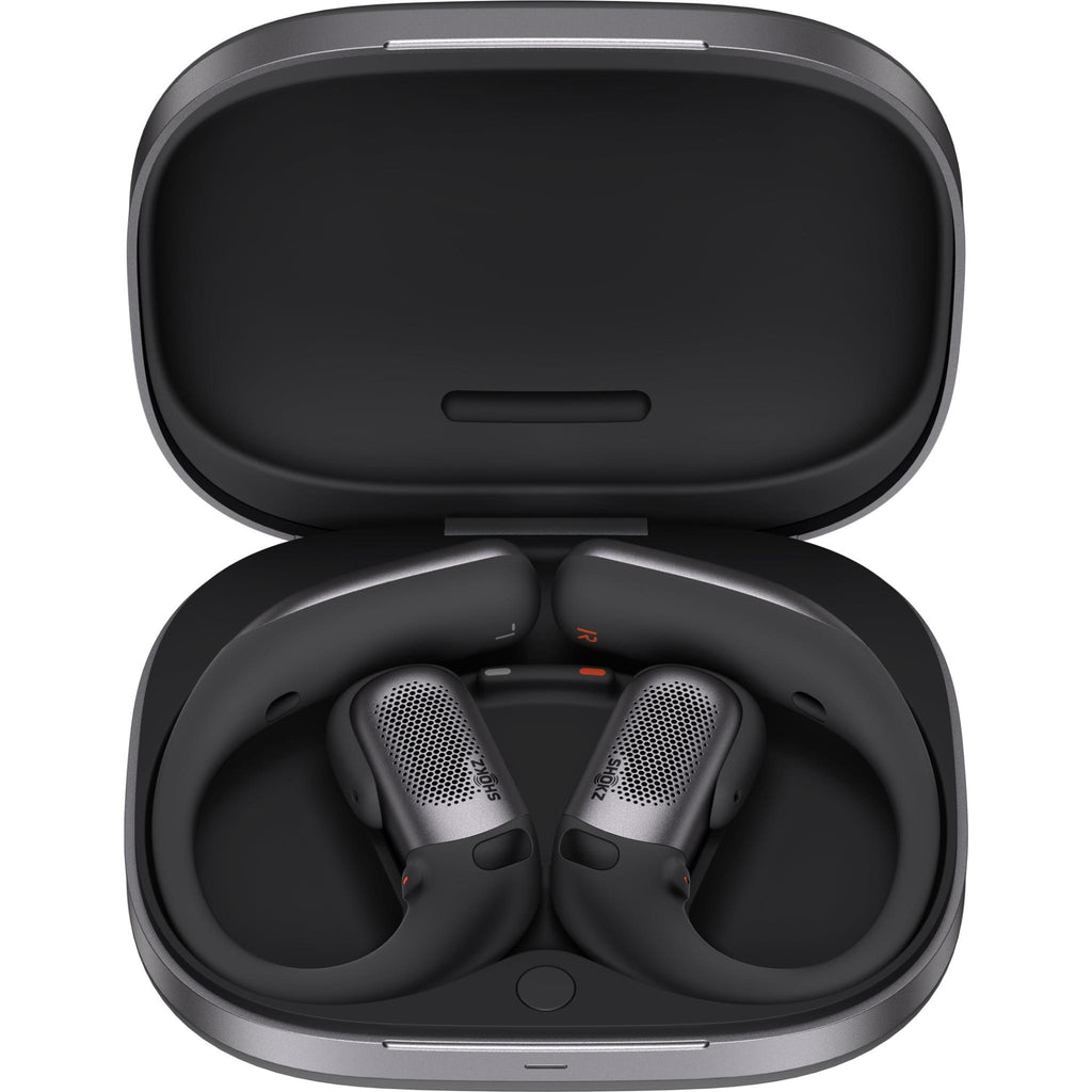 Shokz OpenFit Pro Wireless Open-Ear Headphones (Black) - JB Hi-Fi NZ