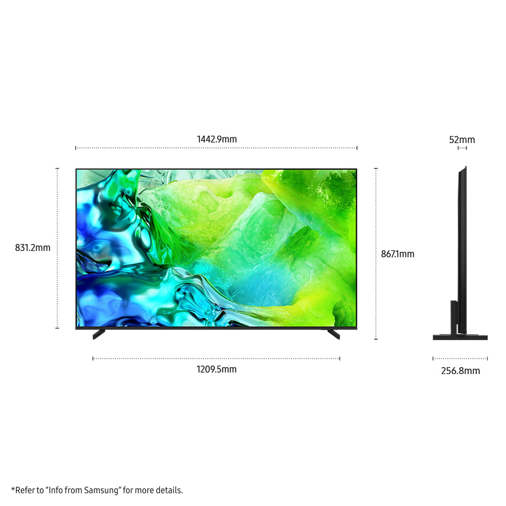 Samsung 65" QN80H NEO QLED 4K Mini LED Smart AI TV [2026] - JB Hi-Fi NZ