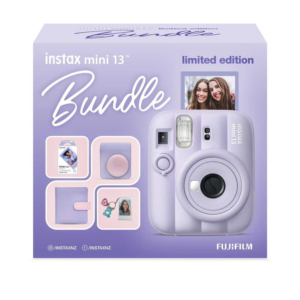 Fujifilm Instax Mini13 Instant Camera Bundle MY26 (Dreamy Purple