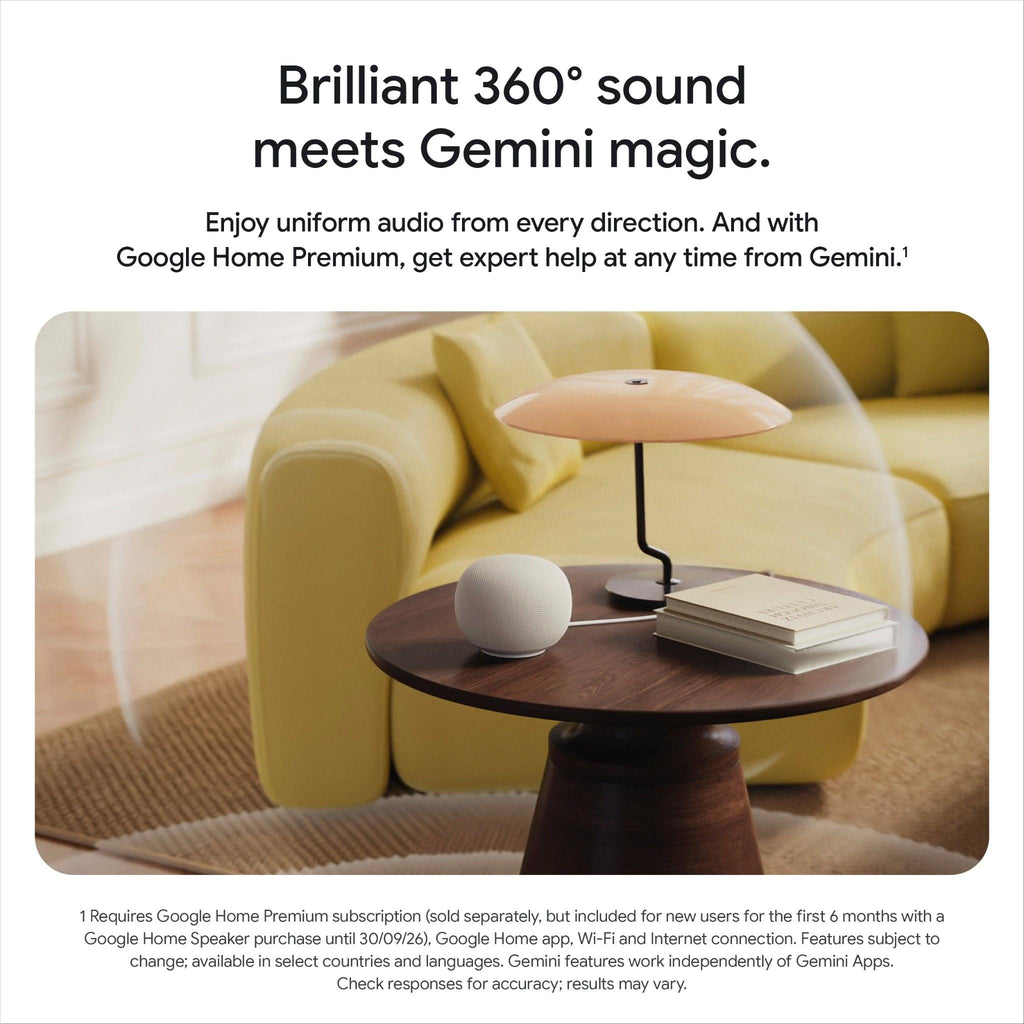 Google Home Speaker (Hazel) - JB Hi-Fi NZ