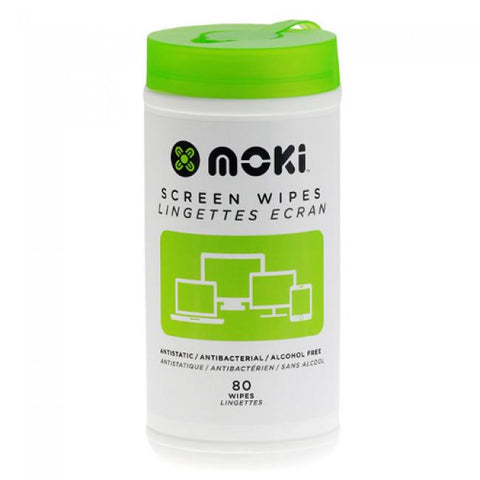 Moki Screen Wipes (80 pack)