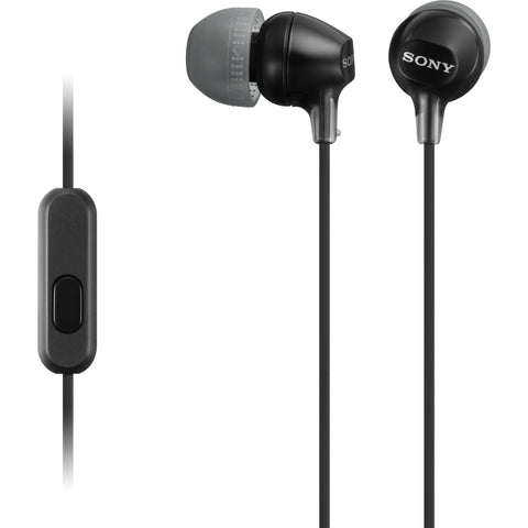 Sony MDR-EX15AP EX Monitor In-Ear Headphones (Black)