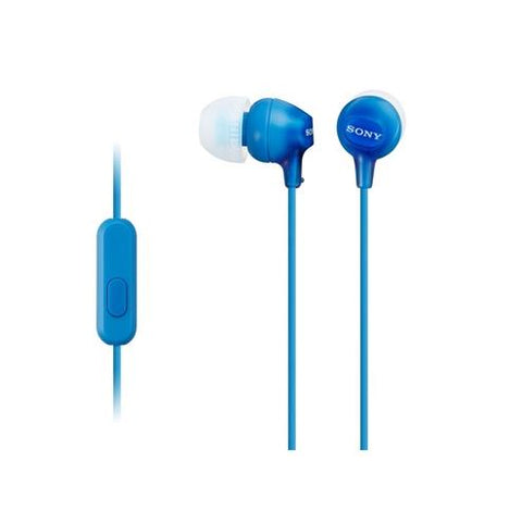 Sony MDR-EX15AP Ex Monitor In-Ear Headphones (Blue)