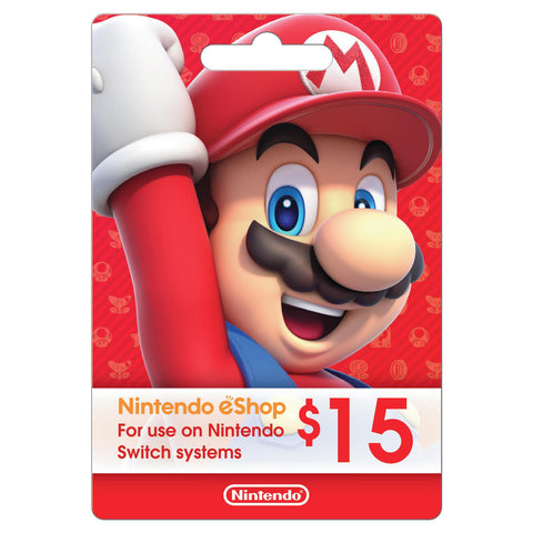 Nintendo eShop $15 Gift Card (In-store Only)