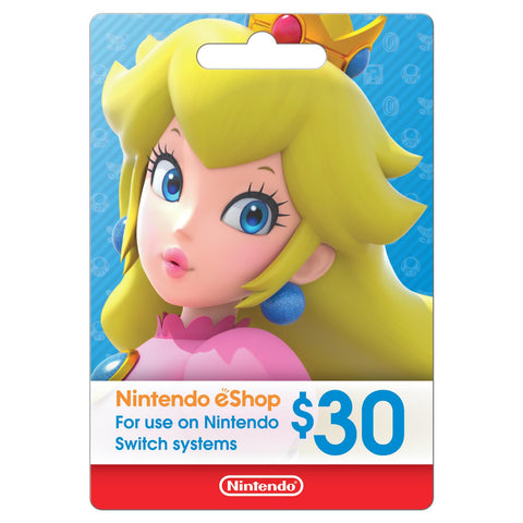 Nintendo eShop $30 Gift Card (In-store Only)