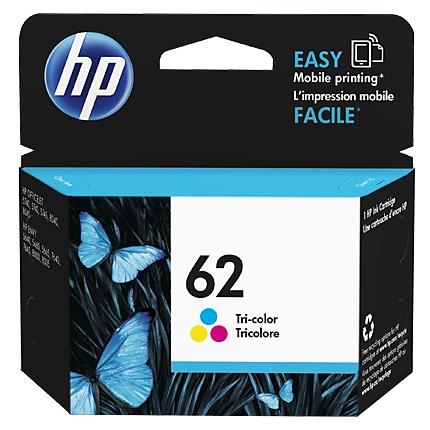 HP 62 Tri-color Original Ink Cartridge
