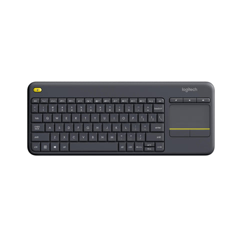 Logitech K400 Plus Wireless Touch Keyboard (Black)