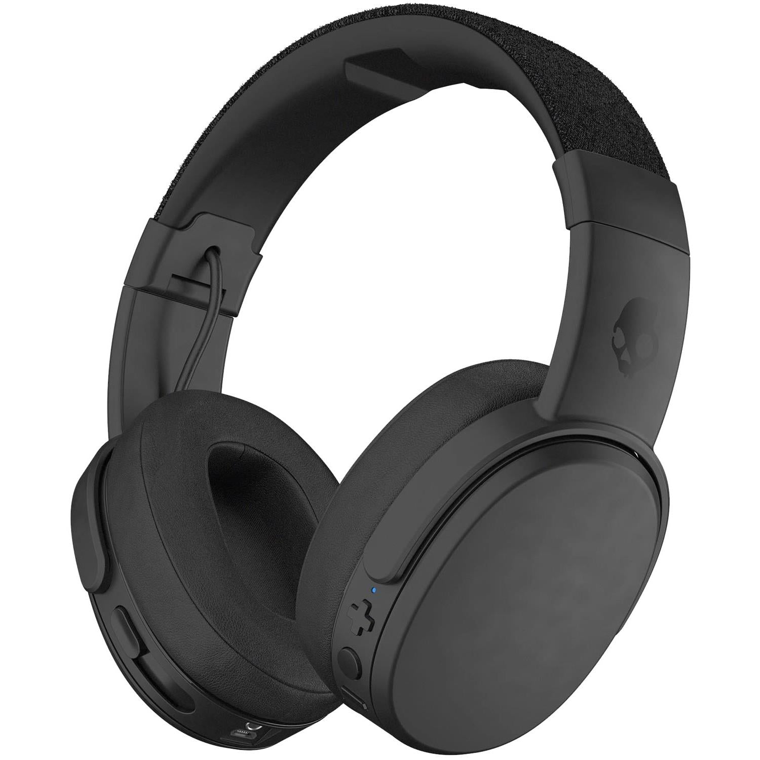 【新品未使用】SKULLCANDY CRUSHER WIRELESS BLACK SkullCandy Crusher Wireless Over-Ear Headphones (Black) - JB Hi-Fi NZ