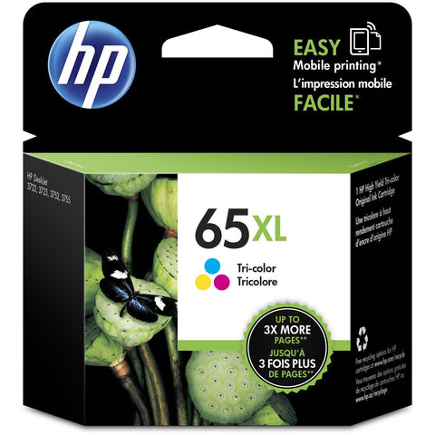HP 65XL High Yield Original Ink Cartridge (Tri-color)