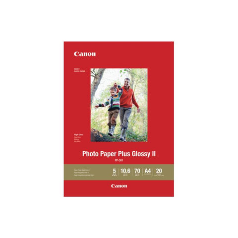 Canon Photo Paper Plus Glossy II A4 (20 Sheets)