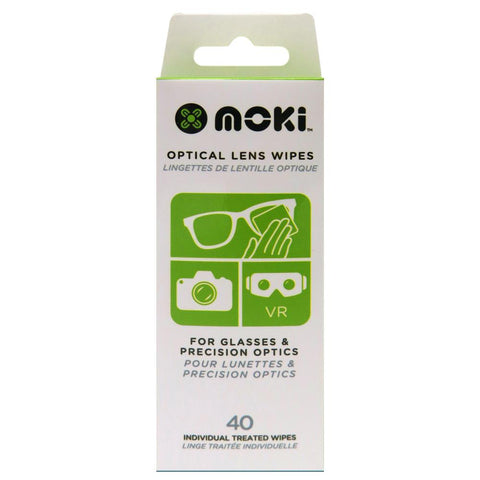 Moki Optical Lens Wipes 40 Pack