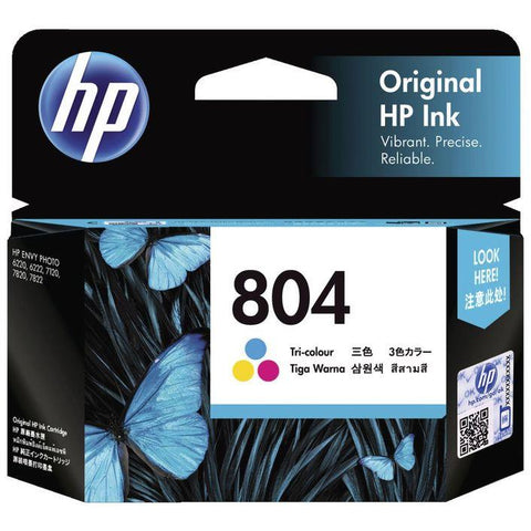HP 804 Original Ink Cartridge (Tri-colour)
