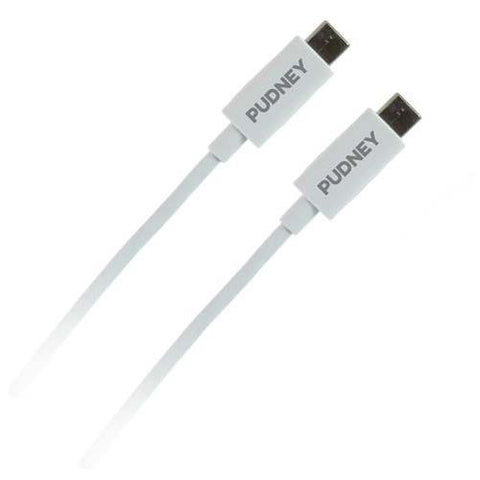 Pudney USB-C V3.1 1 Metre Cable (White)