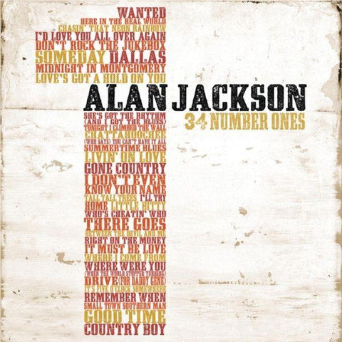 Alan Jackson: 34 Number Ones (Gold Series)
