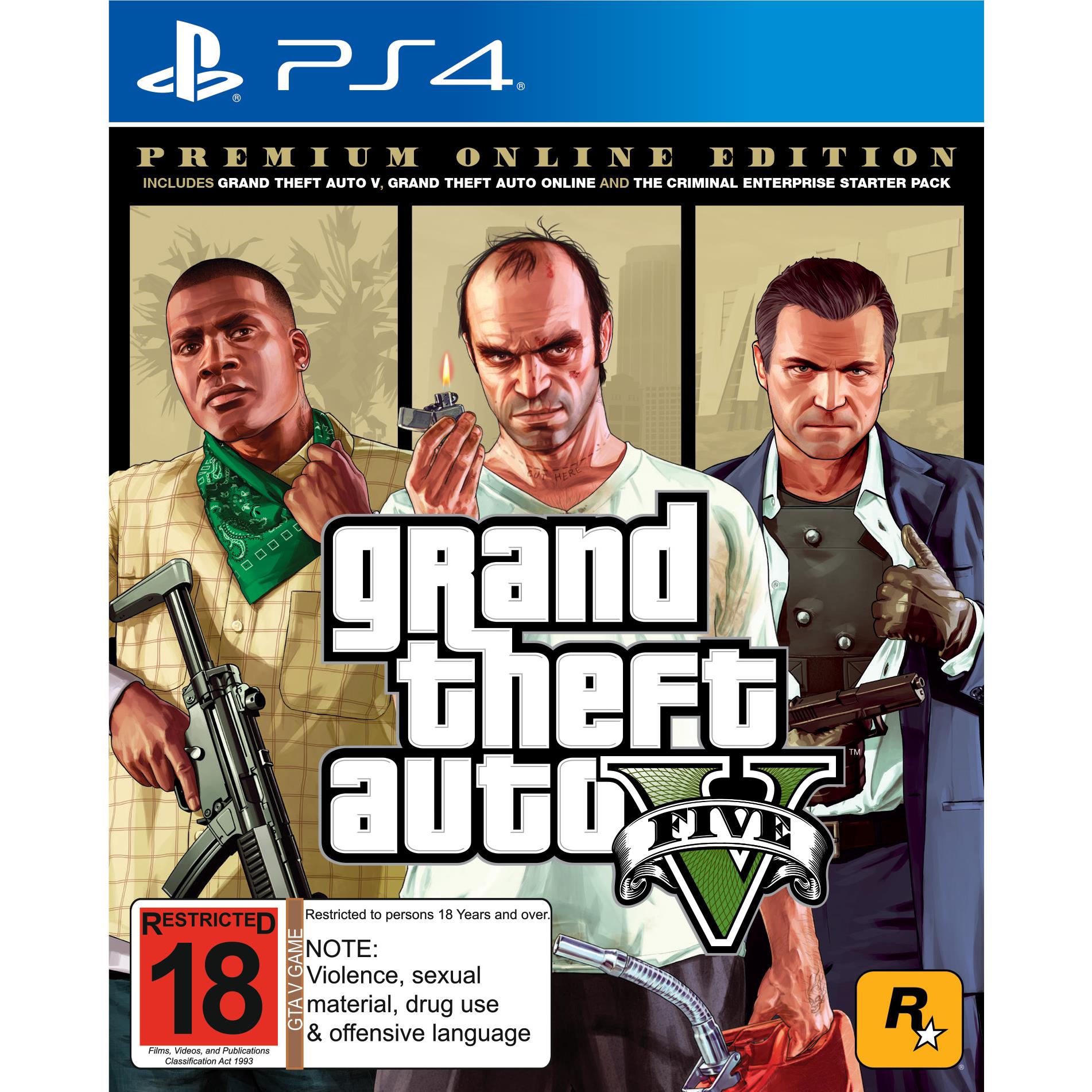 Grand Theft Auto V: Premium Edition JB Hi-Fi NZ