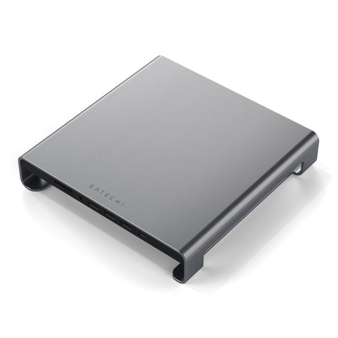 Satechi Aluminium Monitor Stand Hub for iMac (Space Grey)