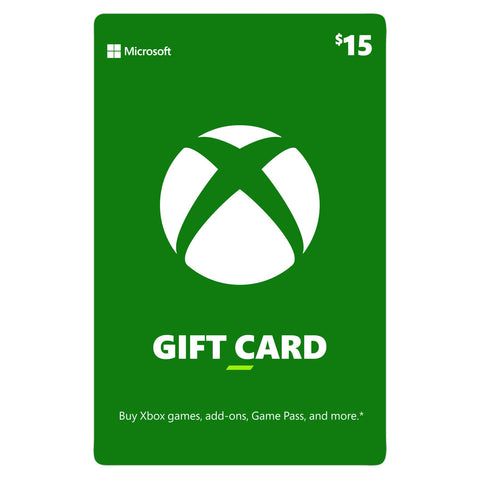 Xbox Gift Card $15 [Digital Download]