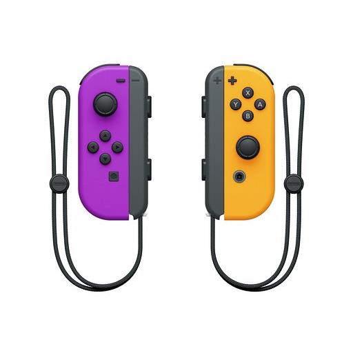 Nintendo Switch Joy-Con Controller Pair (Purple & Neon Orange