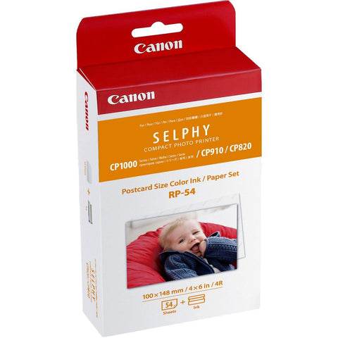 Canon RP54 Selphy Ink and Paper Pack