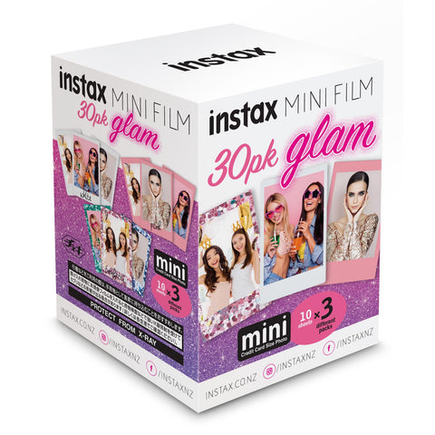 Fujifilm instax mini Film (30 Pack - Glam)