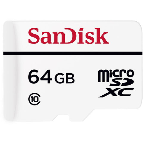 SanDisk High Endurance Video Monitoring microSD Card (64GB)