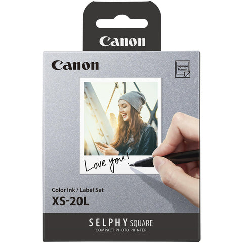 Canon XS-20L Square Paper for Selphy QX10/QX20 (20 Sheets)