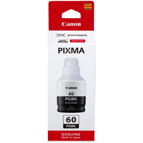 Canon GI-60BK Black Ink Bottle (170ml)