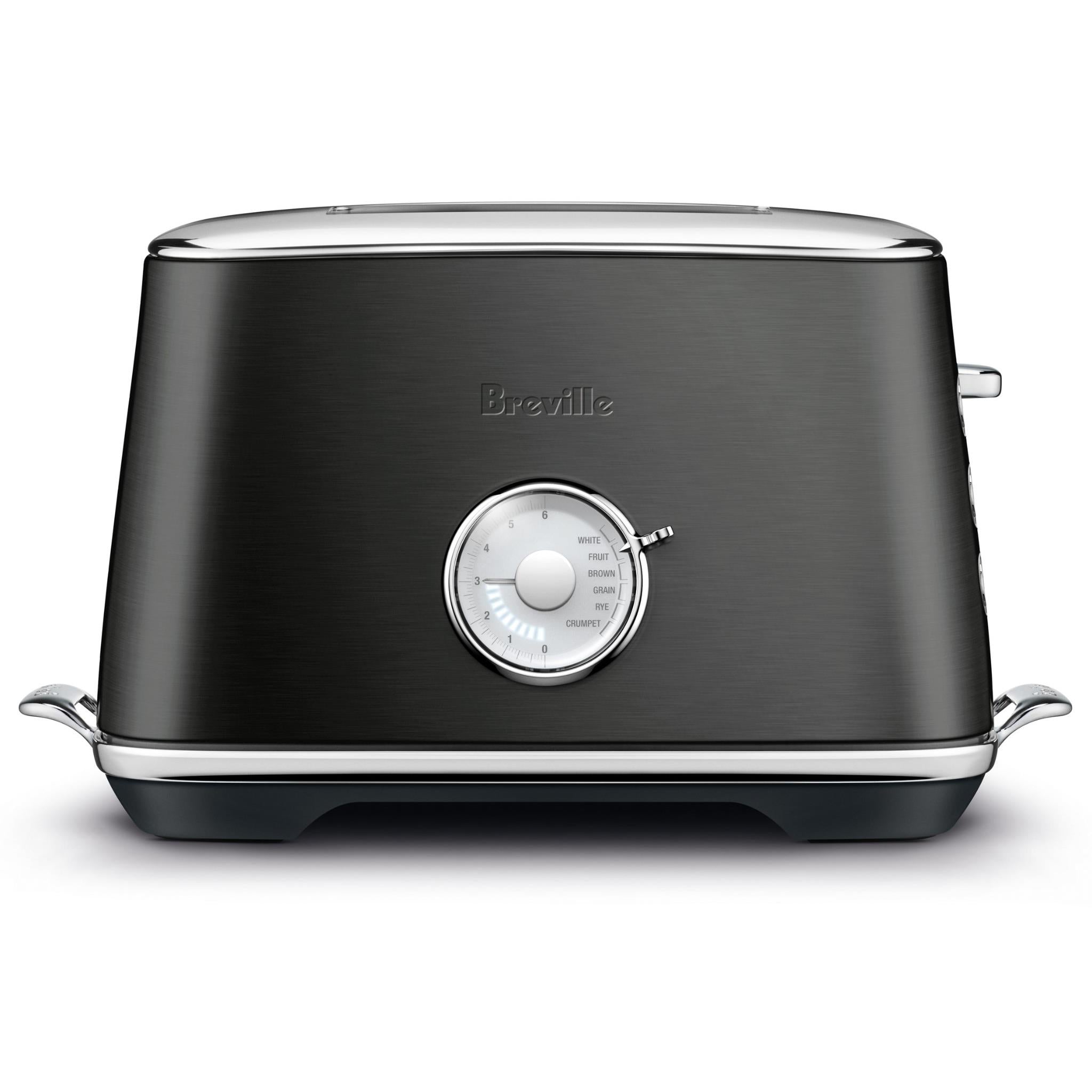 Breville the Luxe Toaster Select Slice Toaster (Black Stainless