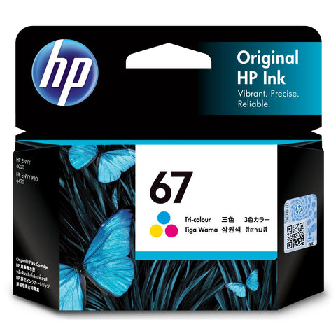 HP 67 Original Ink Cartridge (Tri-colour)