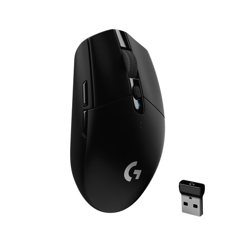 Logitech G305 Hero LIGHTSPEED Wireless Gaming Mouse (Black)