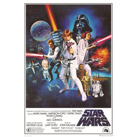 Star Wars: Luke Gun Poster