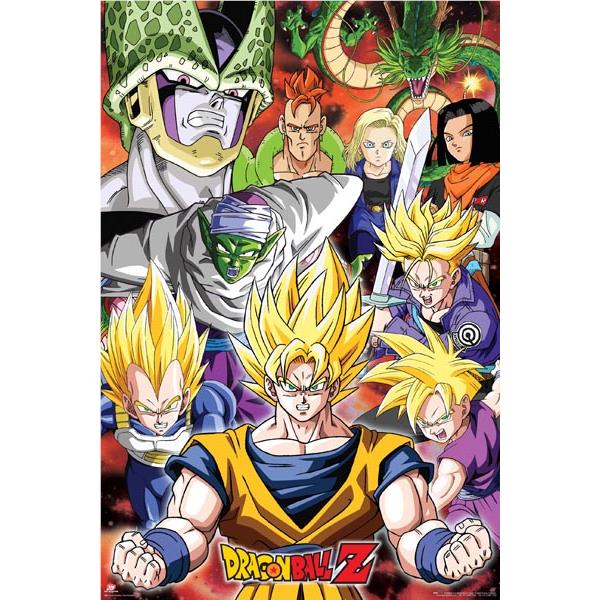 Dragon Ball Z - Cell Saga Poster - JB Hi-Fi NZ